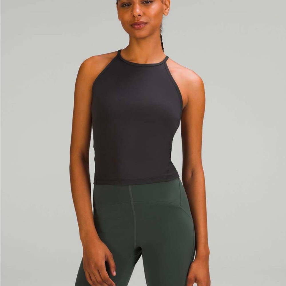 Lululemon Nulu High-Neck Yoga Tank Top - Black